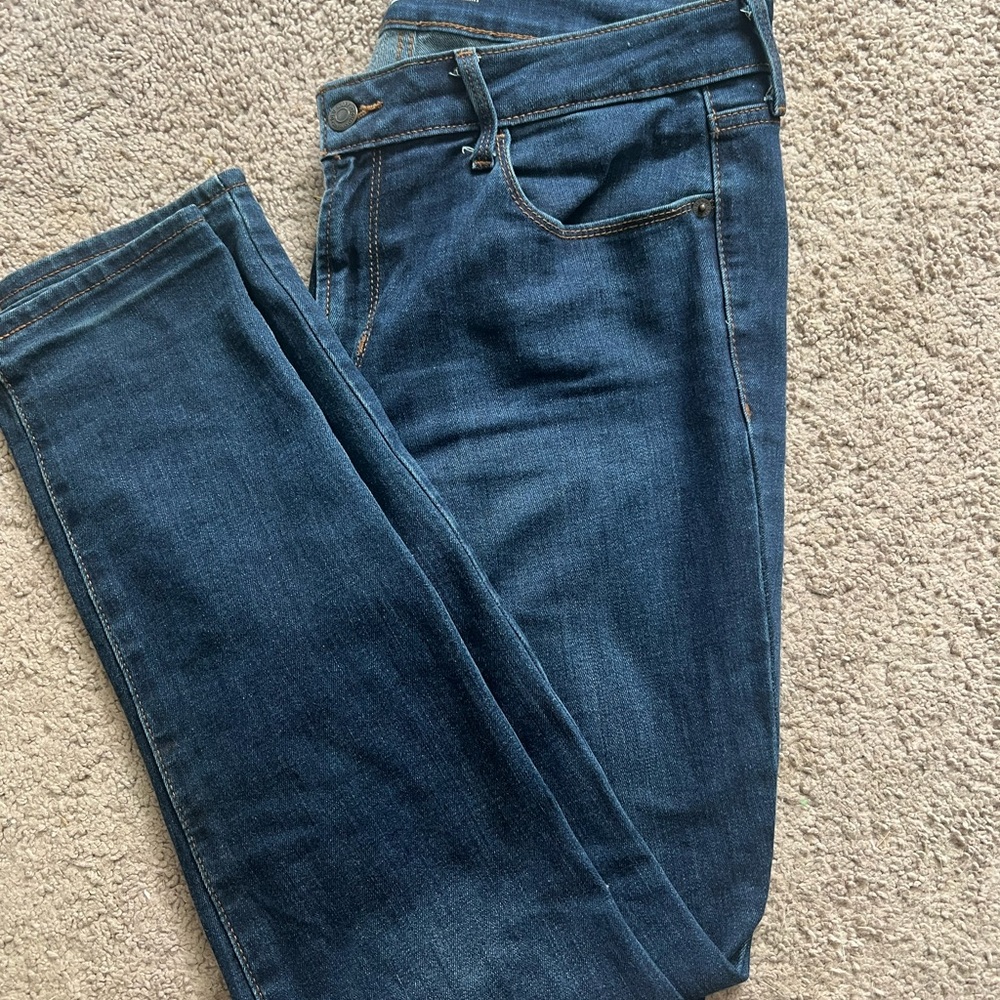 Old Navy Dark Blue Women's Skinny Jeans
